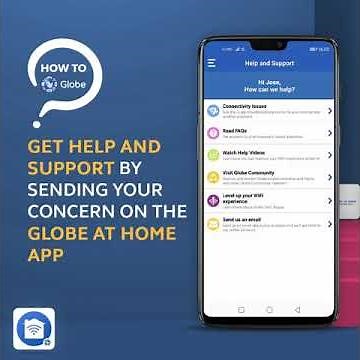 #HowToGlobe - Globe at Home App: Get Help & Support