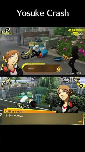 Persona 4 Revival vs Golden Comparison 2 #persona4revival #persona4golden #persona4 #p4r #p4g