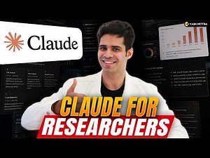 How to use Claude for Researchers | Complete Step-by-Step Tutorial