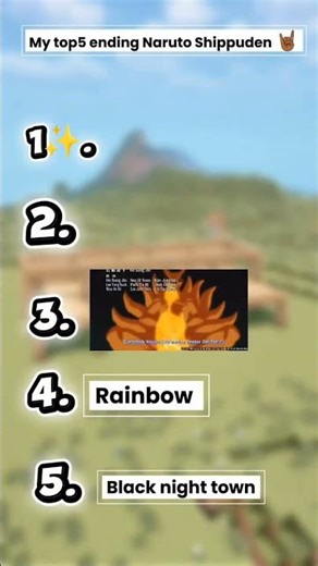 Top 5 endings Naruto Shippuden 💯