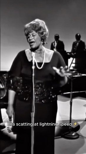 Ella performs with Duke Ellington in "It Don't Mean A Thing (If You Ain't Got That Swing).” 🎥: CBS