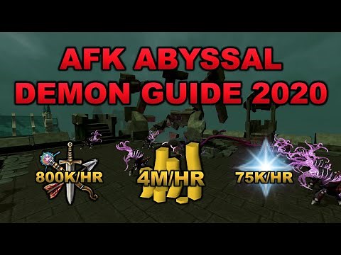 AFK Abyssal Demon Guide 2020 [RuneScape 3]