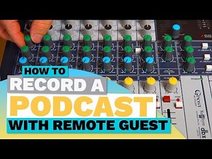 How to Record a Podcast with Remote Guest - Simple Mix Minus / Clean Feed Tutorial
