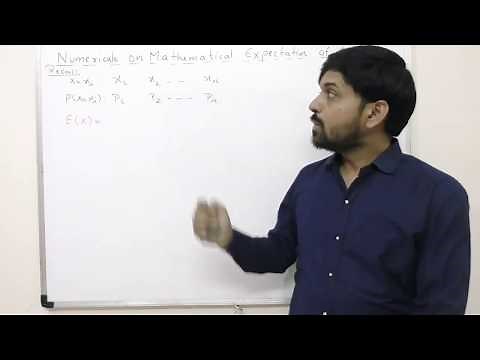 Mathematical Expectation of Random Variable in Probability | Solved Numericals |