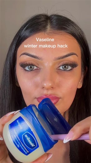 Winter Makeup Hacks for Dry Skin Using Vaseline