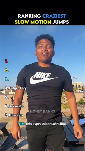 Ranking Funniest Slow Motion Jump 😅🥀