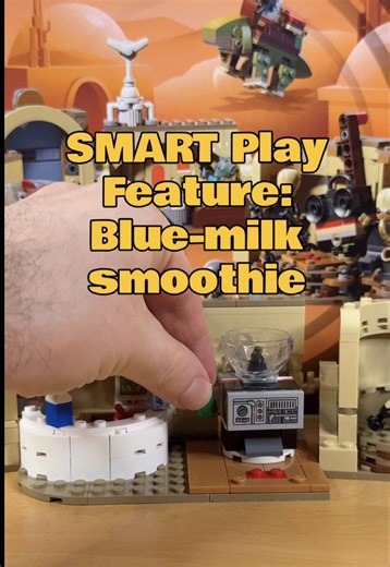 One of the SMART Brick's features in the Mos Eisley Cantina set #lego #starwars #legostarwars #smartbrick #smartplay