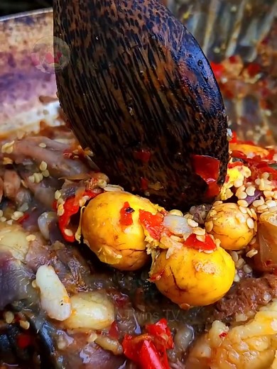 Jungle Cooking Turtle Egg & Rose Apple Part 2 #fblifestyle #cooking #food #meal | Twins TV