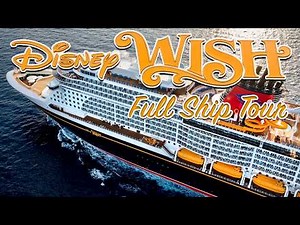 Disney Wish FULL Ship Tour | Every Deck & Venue! 2026