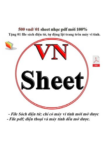 Cho em một lần yêu #piano #sheetmusic | Vnsheet