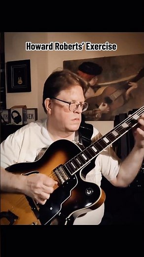 Howard Roberts’ Exercise #howardroberts #jazz #guitar #jazzimprovisation #guitarexercise