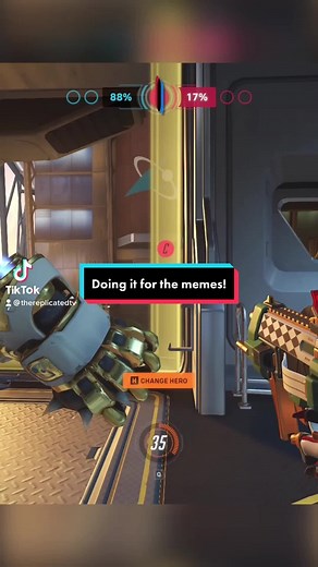 POV: You’re getting gatekept by the enemy so you take matters into your own hands. #fyp #overwatch #overwatch2 #twitch