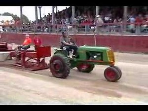 Oliver 60 Row Crop tractor pulling