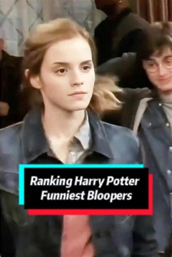 Ranking Harry Potter Funnest bloopers#usa #bloopers #funny #harrypotter #fyp