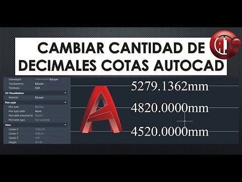 Change the Number of DECIMALS in AutoCAD in the DIMENSIONS,