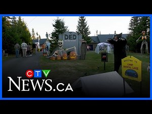 Homeowners celebrate Halloween spirit