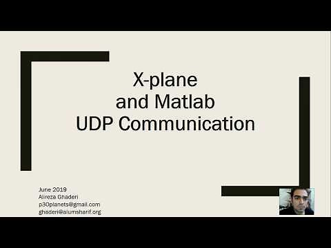 X-plane and Matlab Communication via UDP using NASA XPlaneConnect (XPC)