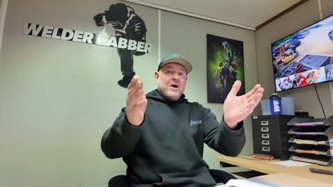 Inspecting a Doosan excavator before major repair