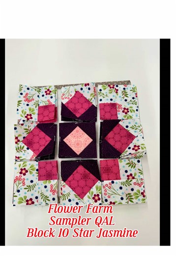Flower Farm Sample QAL: Star Jasmine Insights