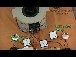Numax Static Voltage Stabilizer | Servo vs Static Stabilizer | Advantages of Static Stabilizer |