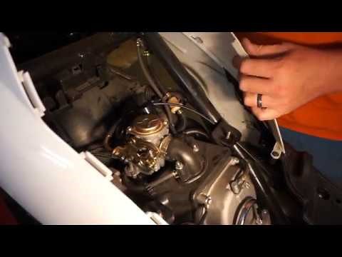 50cc Scooter carburetor removal