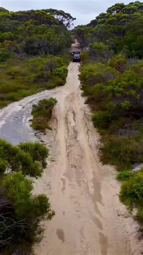 The Roaring Sound of a Toyota LandCruiser 79 on the Track