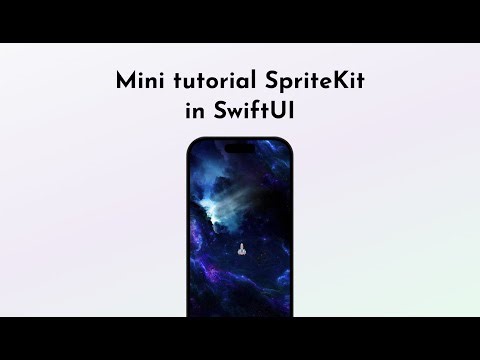 Learn SpriteKit using SwiftUI