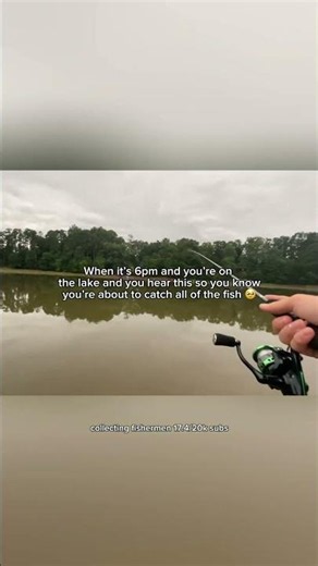They come in clutch 😭 #fishing #fihh #bassfishing #fish