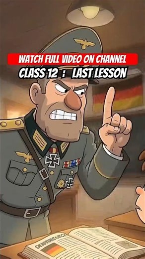 THE LAST LESSON CLASS 12 IN HINDI - ANIMATION - CLASS 12 THE LAST LESSON (FLAMINGO) ANIMATION #cbse