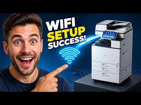 Ricoh Printer WiFi Setup Guide: Connect IM & MP Series Multifunction Printers