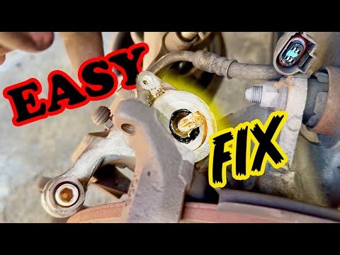How to replace Brake pads on Honda cars with electronic E brake ? Easy fix