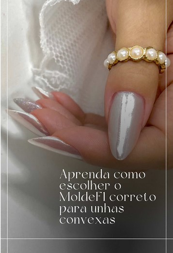 Como Escolher o Molde F1 para Unhas Convexas