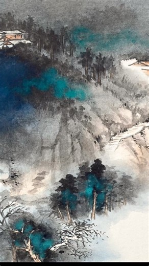 327K views · 6.8K reactions | ️Witness the captivating process of Chinese ink painting, where the artist's skilled brushstrokes bring the canvas to life with grace and elegance.️ : douyin-罗蔺秋 #ChineseArt #InkPainting #ArtistAtWork #CulturalTraditions | Fantastic China | Facebook