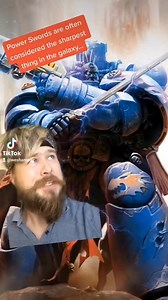 What Is The Sharpest Sword Ever Made #warhammer #spacemarines Games #sword #lore | The Gaming Storyteller