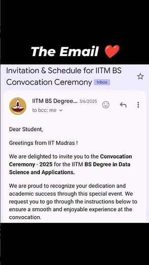 Forever grateful to the IIT Madras BS journey. 🎓❤️