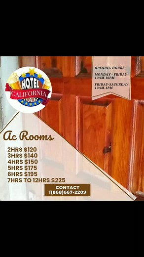 Come check us out! #hotelcalifornia #hotel #guesshouse #trinihotel #trinidadandtobago #coupletime #trinidadandtobago🇹🇹 #arima #fypシ