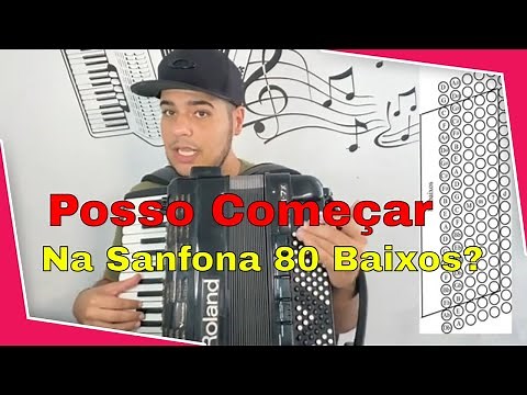Como Tocar Na Sanfona 80 Baixos ? Veja os Primeiros Passos