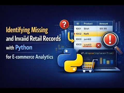 Identifying Missing and Invalid Retail Records with Python for E-commerce Analytics