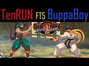 Street Fighter III: Third Strike - TenRUN [Ibuki] vs BuppaBoy [Makoto] (Fightcade FT5)