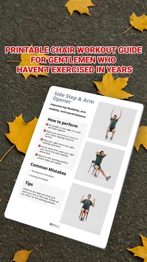 Feel Strong and Energized with Chair Workouts! 🪑💪 1️⃣ Take a quick quiz 2️⃣ Get your personalized program 3️⃣ Start feeling better in just 4 weeks! 😎 Stay active, relaxed, and in control—ideal for senior men! 🌟 | 7 Minutes a Day: Your Go-To Chair Workout Method