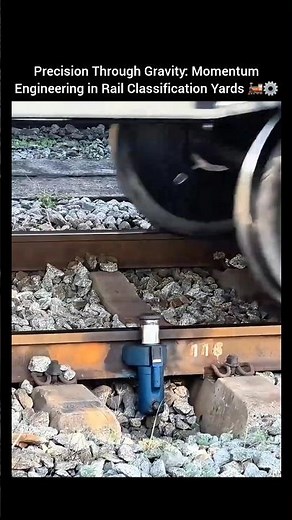 Precision Through Gravity: Momentum Engineering in Rail Classification Yards 🚂⚙️.