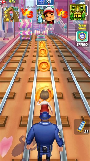 Subway Princess Runner 🔥 Temple Run 2 🔥 Subway Surfers 🔥 A.SS 747 #shortsfeed #shorts #viral #short