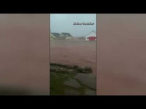 WATCH | Floods from hurricane Fiona on Prince Edward Island, Canada