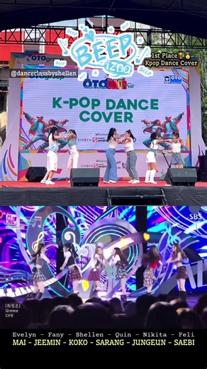 IZNA 'BEEP' @izna_offcl Dance Cover [ First Place in Kpop Dance Cover Competition🏆🥇 ] 21.12.2025 Quin as Sarang Fany as Jeemin Evelyn as Mai Feli as Saebi Nikita as Jungeun Shellen as Koko #izna #izna_BEEP #BEEP_challenge #이즈나 #DanceClassByShellen