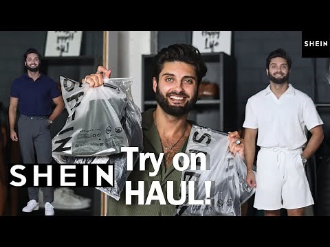 HUGE SHEIN MENS TRY ON HAUL! | MENS spring & summer outfit ideas 2025! | MENS Affordable clothing!