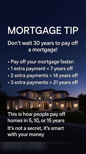 MORTGAGE TIPS overpayments can save you THOUSANDS in the long run #mortgagetips #Savemoney