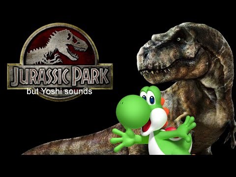 Jurassic park but Yoshi sounds