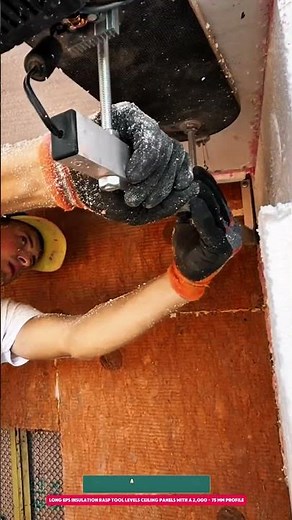 Long EPS Insulation Rasp Tool Levels Ceiling Panels with a 2,000 × 75 mm Profile