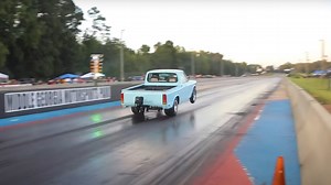 Old Chevrolet LUV Truck Is an Unlikely Dragster, Rips at the Drag Strip