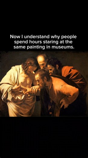 The Painting That Made Doubt Look Real 🎨 #painting #art #history #facts